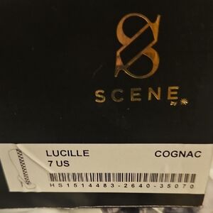 Scene Cognac  Over the Knee Boots